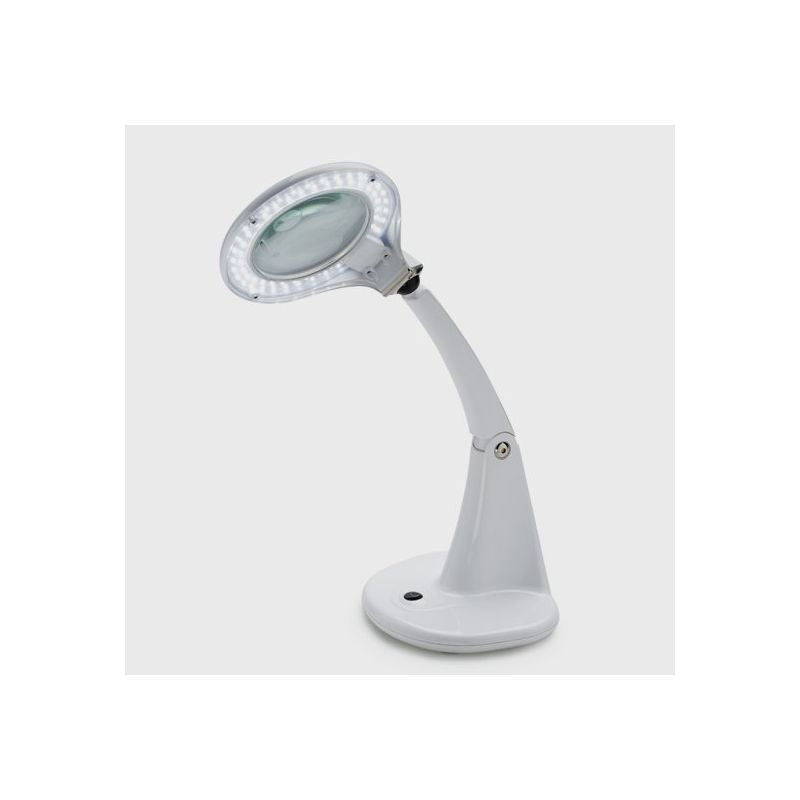 Lampe Solar LED loupe ronde pour établi