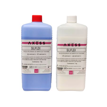 Siliflex Silicone de duplication - bleu