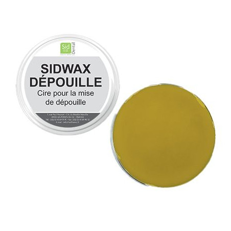 Sidwax Cire de dépouille pour proth. conjointe (60 g) - miel 