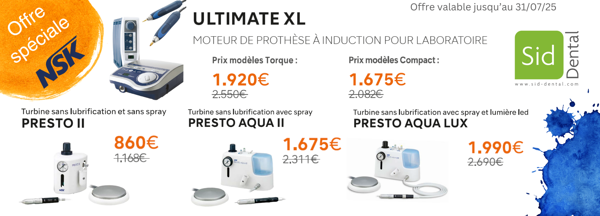 NSK promo de juillet